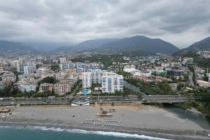 3+1 umeblowane mieszkanie bezpośrednio od właściciela — pierwszy apartament nadmorski, dzielnica Tosmur, Alanya 4 