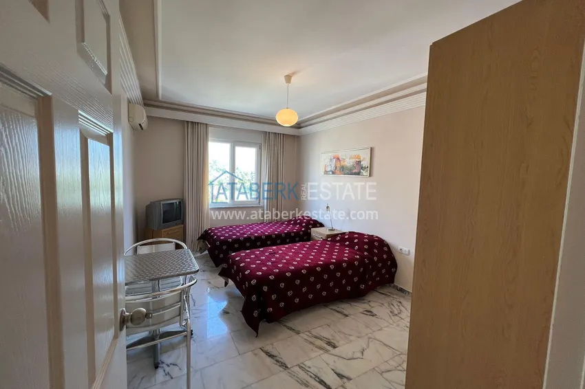 Kupuj  3+1 umeblowane mieszkanie bezpośrednio od właściciela — pierwszy apartament nadmorski, dzielnica Tosmur, Alanya 10 