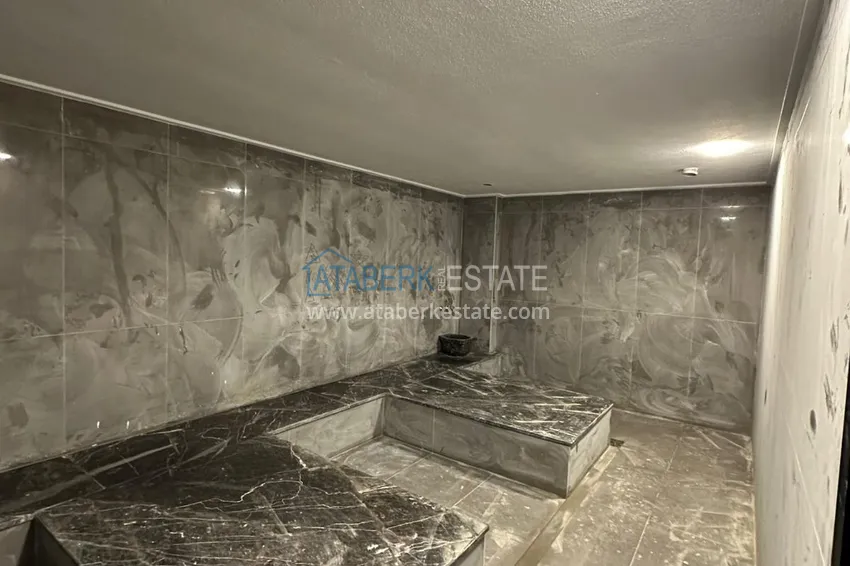 Jednopokojowy apartament z widokiem na góry w nowoczesnym kompleksie — Kargicak, Alanya 10 