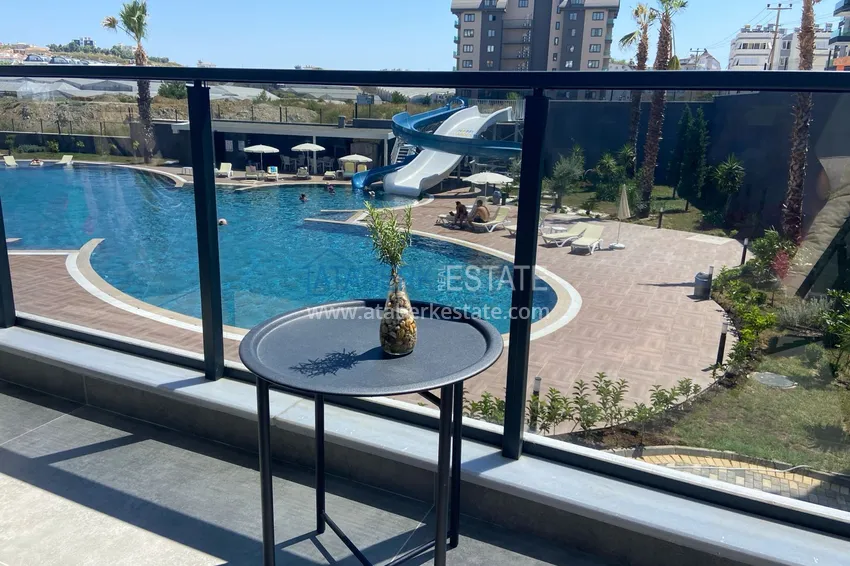 Kupuj  Umeblowane mieszkanie 2+1 w komfortowym kompleksie — Alanya, dzielnica Avsallar 11 