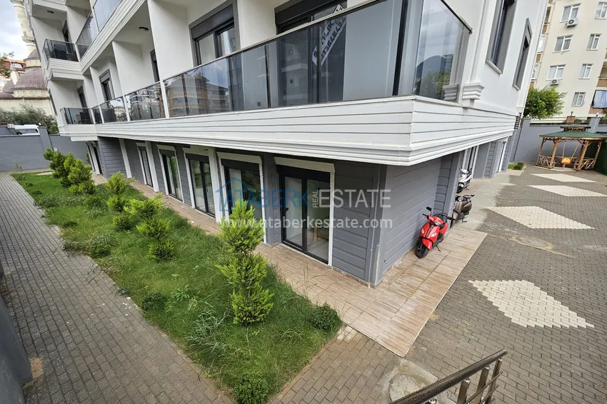 Apartament 1+1 w nowym kompleksie butikowym w centrum Alanyi, plaża Kleopatra 10 