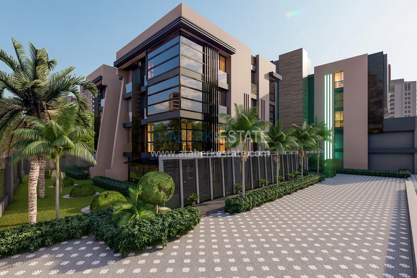 Nowoczesne apartamenty od dewelopera w Altintash, Antalya — komfortowy kompleks w budowie 9 