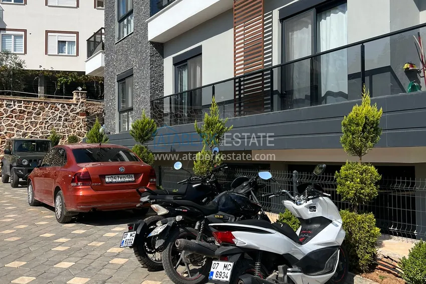 Nowoczesny apartament pod klucz z jedną sypialnią w nowym kompleksie — Alanya, dzielnica Oba  11 