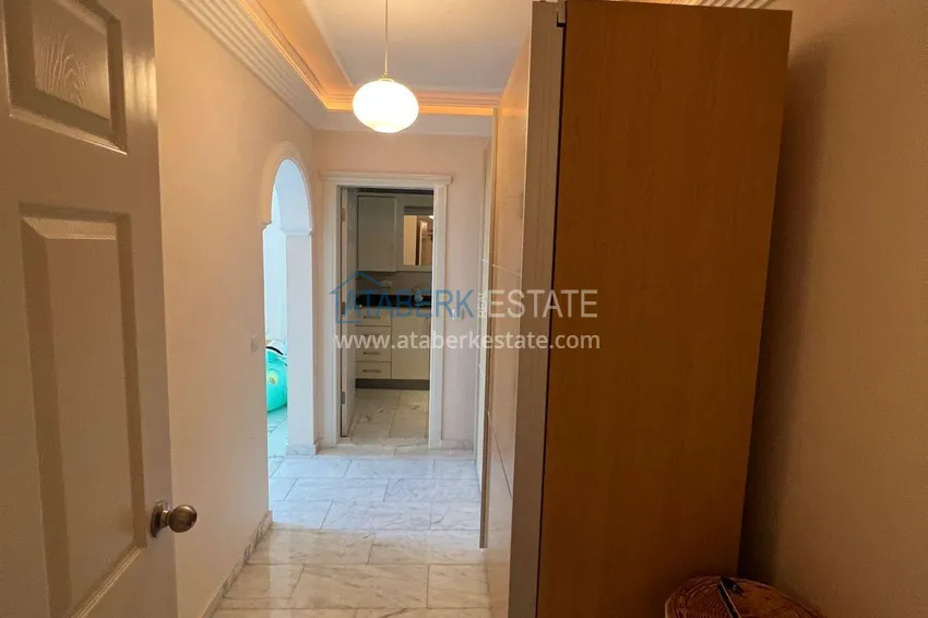 Kupuj  3+1 umeblowane mieszkanie bezpośrednio od właściciela — pierwszy apartament nadmorski, dzielnica Tosmur, Alanya 11 