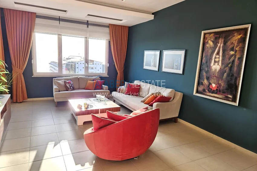 Kupuj  Dwupoziomowy penthouse z oryginalnym wystrojem wnętrz i widokiem na morze — dzielnica Mahmutlar, Alanya 11 