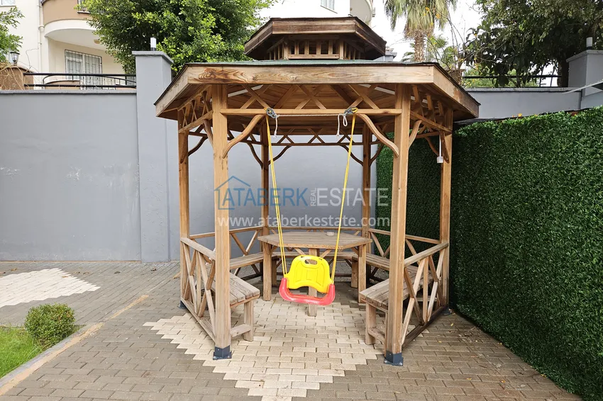 Apartament 1+1 w nowym kompleksie butikowym w centrum Alanyi, plaża Kleopatra 11 