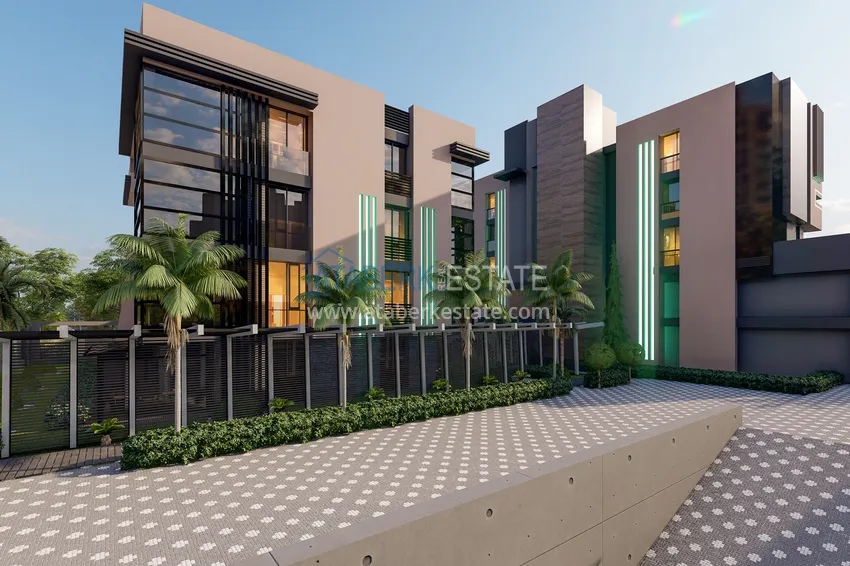 Nowoczesne apartamenty od dewelopera w Altintash, Antalya — komfortowy kompleks w budowie 10 