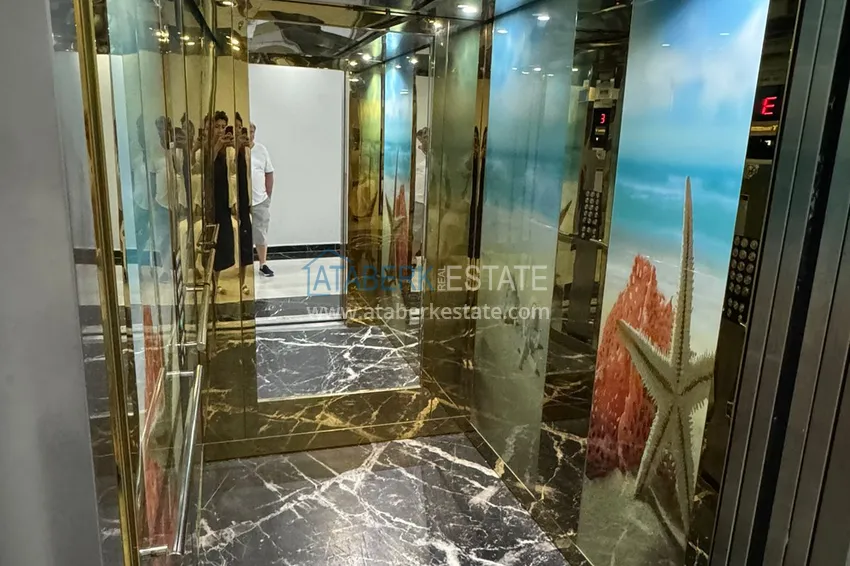 Jednopokojowy apartament z meblami w zadbanym kompleksie — Mersin, dzielnica Tomyuk 10 