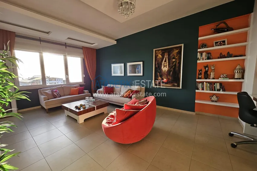 Kupuj  Dwupoziomowy penthouse z oryginalnym wystrojem wnętrz i widokiem na morze — dzielnica Mahmutlar, Alanya 12 