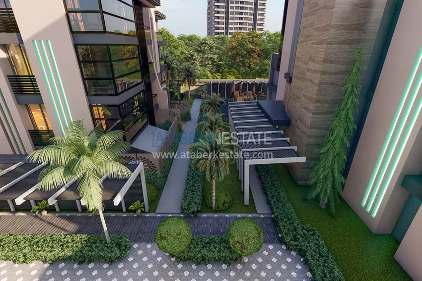 Nowoczesne apartamenty od dewelopera w Altintash, Antalya — komfortowy kompleks w budowie 11 