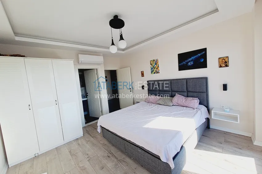 Kupuj  Apartament w Alanyi, dzielnica Tosmur - nowoczesne wnętrze, widok na morze i rzekę Dim 12 