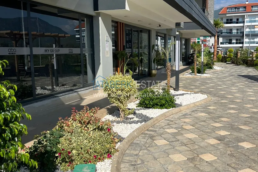 Nowoczesny apartament pod klucz z jedną sypialnią w nowym kompleksie — Alanya, dzielnica Oba  13 