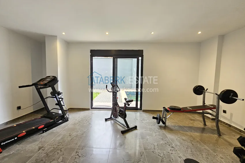 Apartament 1+1 w nowym kompleksie butikowym w centrum Alanyi, plaża Kleopatra 13 