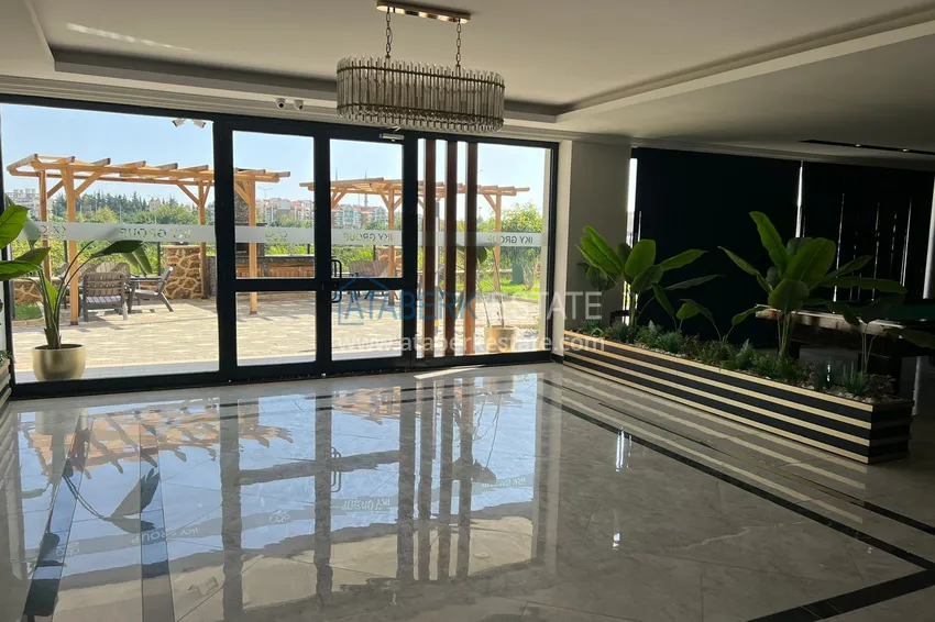 Nowoczesny apartament pod klucz z jedną sypialnią w nowym kompleksie — Alanya, dzielnica Oba  14 
