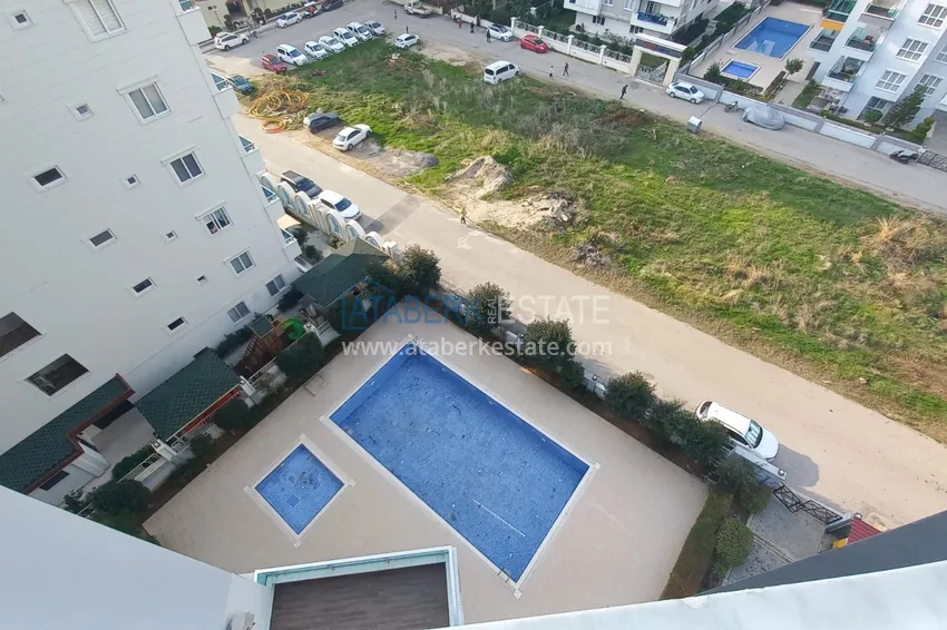 Kupuj  Apartament 1+1 w Mahmutlar, pod klucz z przeszklonym balkonem w nowoczesnym kompleksie 14 