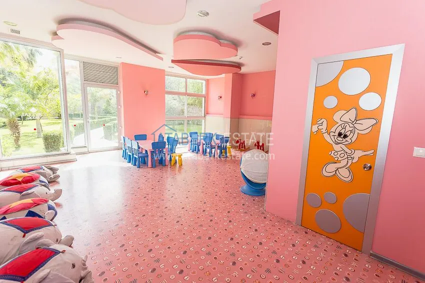 Umeblowany apartament typu studio w prestiżowym kompleksie mieszkalnym - dzielnica Cikcilli, Alanya 14 