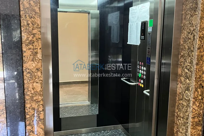 Apartament 1+1 z meblami i widokiem na morze, dzielnica Mahmutlar — Alanya  14 