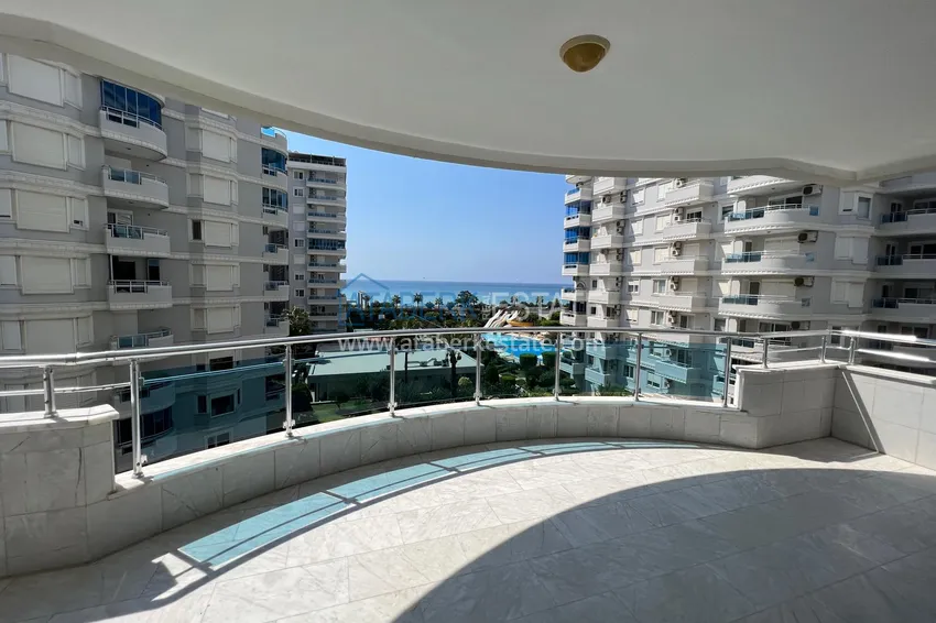 Kupuj  3+1 umeblowane mieszkanie bezpośrednio od właściciela — pierwszy apartament nadmorski, dzielnica Tosmur, Alanya 14 