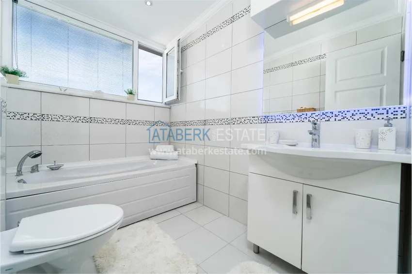 Kupuj  Dwupoziomowy penthouse w rejonie Kestel, umeblowany - pierwsza linia brzegowa  15 