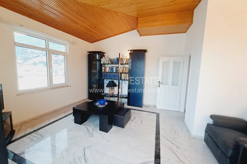 Kupuj  Duplex w centrum Alanyi - nadaje się na zezwolenie na pobyt, z meblami i jacuzzi na zewnętrznym tarasie  16 