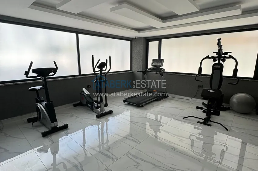 Dwupoziomowy penthouse z doskonałym wykończeniem w nowym kompleksie - dzielnica Mahmutlar, Alanya 14 