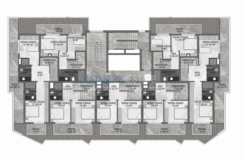 Kupuj taniej Nowy kompleks mieszkaniowy w Mahmutlar, Alanya! Apartamenty od dewelopera 3 