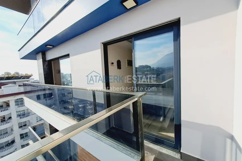 Kupuj  Apartament w Alanyi, dzielnica Tosmur - nowoczesne wnętrze, widok na morze i rzekę Dim 17 