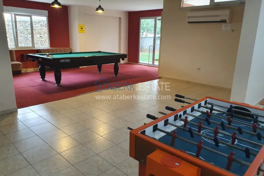 Mieszkanie liniowe 3+1 w dzielnicy Alanya Tosmur — nieruchomość wtórna na zezwolenie na pobyt 17 