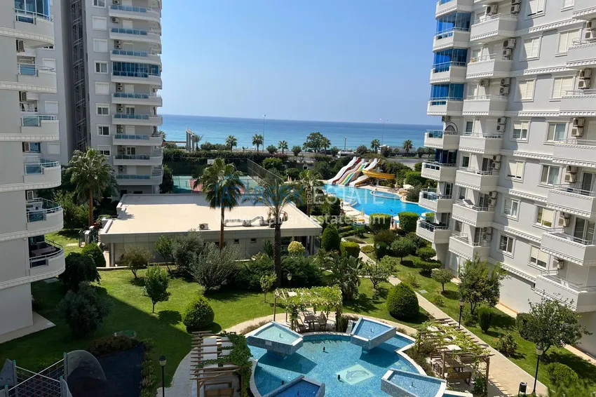 Kupuj  3+1 umeblowane mieszkanie bezpośrednio od właściciela — pierwszy apartament nadmorski, dzielnica Tosmur, Alanya 17 