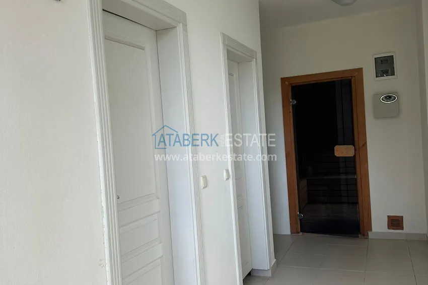 Nieruchomość na zezwolenie na pobyt. Umeblowany dwupoziomowy penthouse w Alanya, dzielnica Cikcilli 19 