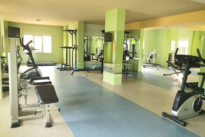 Mieszkanie liniowe 3+1 w dzielnicy Alanya Tosmur — nieruchomość wtórna na zezwolenie na pobyt 19 