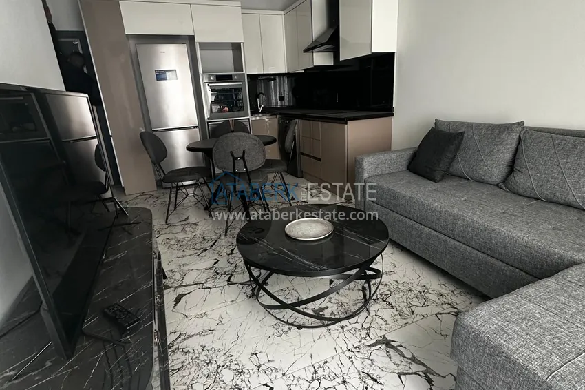 Kupuj  Nowoczesny apartament pod klucz z jedną sypialnią w nowym kompleksie — Alanya, dzielnica Oba  1 