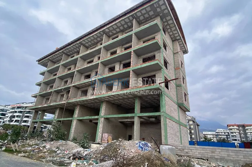 Zdjęcie -  Kompleks w budowie w dzielnicy Kargicak, Alanya — nieruchomość inwestycyjna bezpośrednio od dewelopera 1 