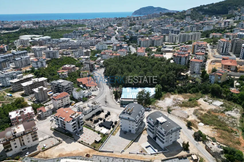 Gotowe apartamenty w nowoczesnym kompleksie mieszkalnym — Oba, Alanya 1 