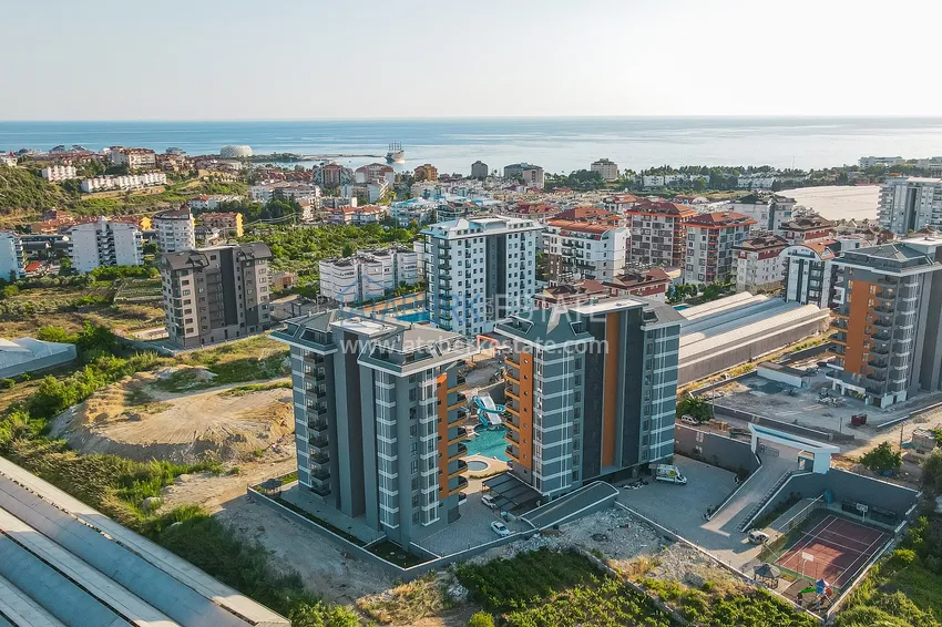 Umeblowane mieszkanie 2+1 w komfortowym kompleksie — Alanya, dzielnica Avsallar 2 