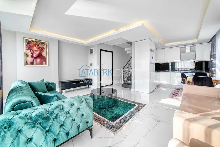 Kupuj  Dwupoziomowy apartament pod klucz w komfortowym kompleksie — Mahmutlar, Alanya 1 