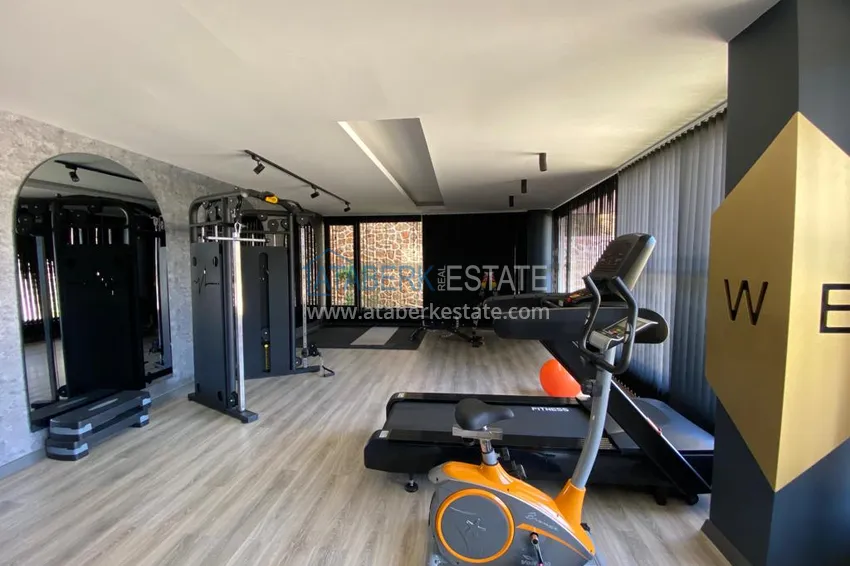 Nowoczesny apartament pod klucz z jedną sypialnią w nowym kompleksie — Alanya, dzielnica Oba  21 