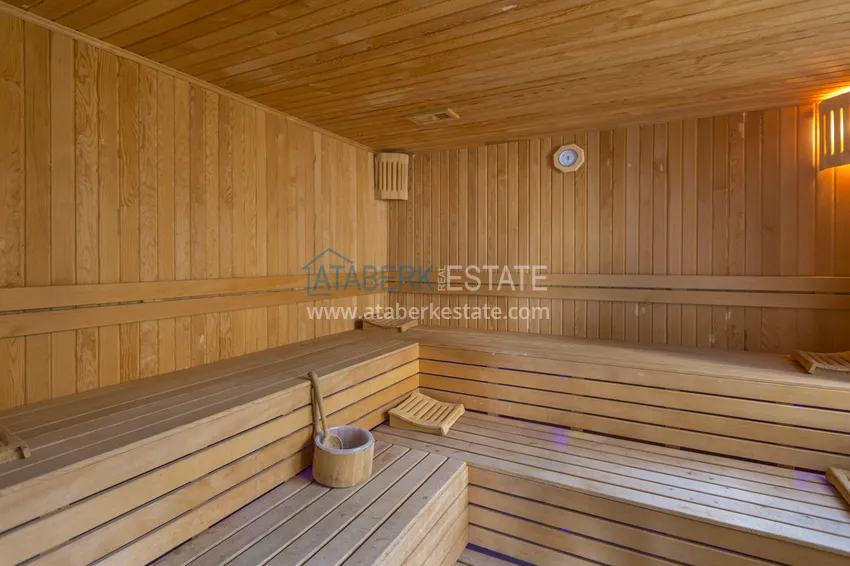Nieruchomość na zezwolenie na pobyt. Umeblowany dwupoziomowy penthouse w Alanya, dzielnica Cikcilli 21 