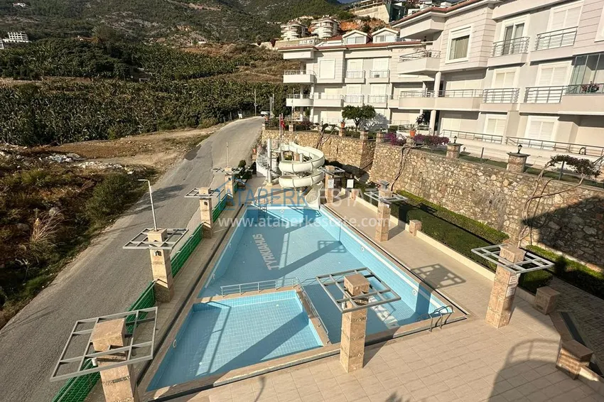 Kupuj  Nieruchomość na zezwolenie na pobyt. Umeblowany dwupoziomowy penthouse w Alanya, dzielnica Cikcilli 23 