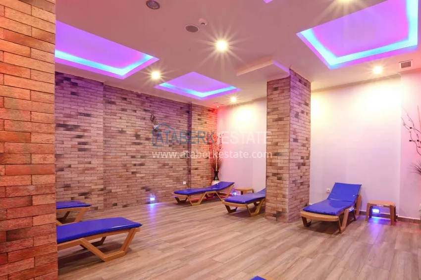 Umeblowany apartament typu studio w prestiżowym kompleksie mieszkalnym - dzielnica Cikcilli, Alanya 22 