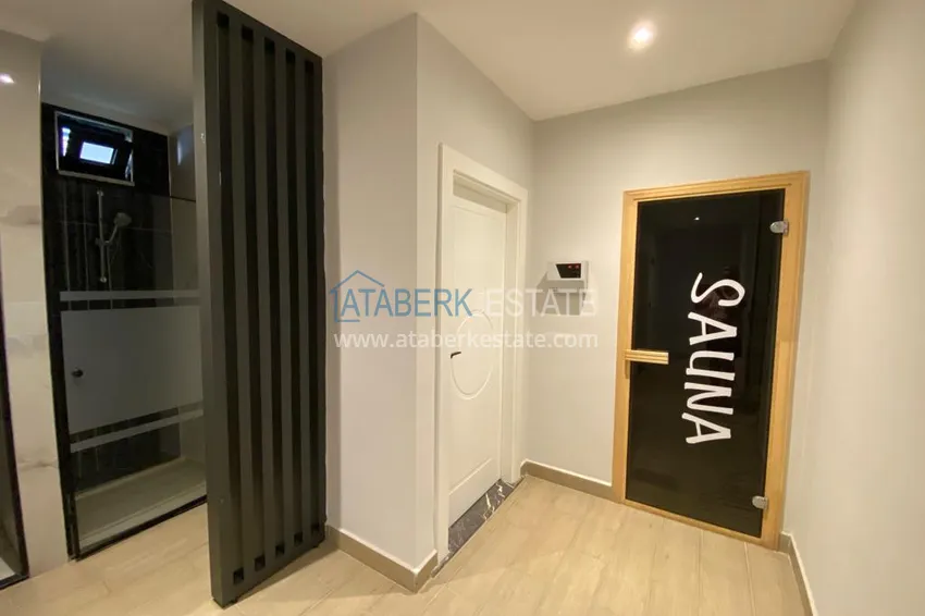 Nowoczesny apartament pod klucz z jedną sypialnią w nowym kompleksie — Alanya, dzielnica Oba  24 