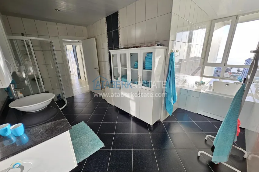Kupuj  Dwupoziomowy penthouse z oryginalnym wystrojem wnętrz i widokiem na morze — dzielnica Mahmutlar, Alanya 27 