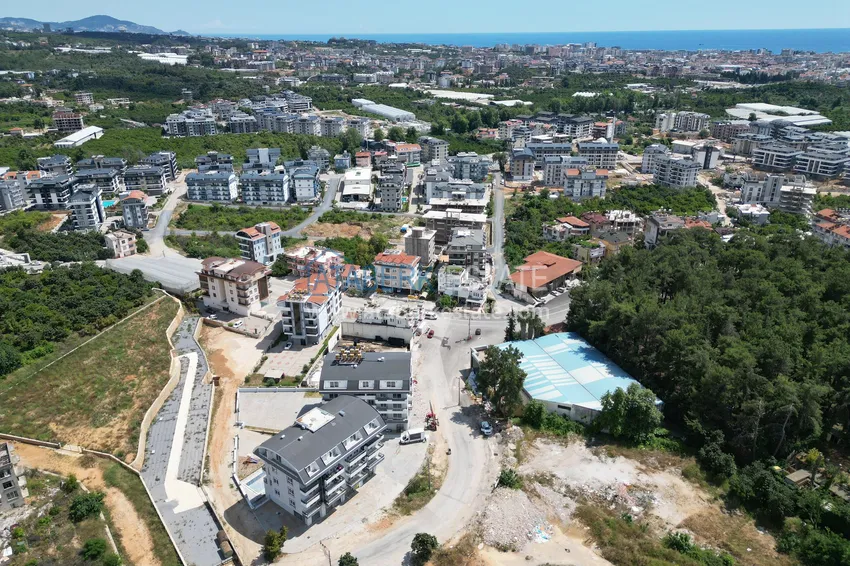 Gotowe apartamenty w nowoczesnym kompleksie mieszkalnym — Oba, Alanya 2 