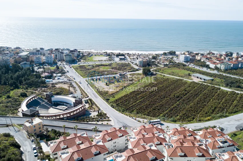 Umeblowany apartament 2+1 z widokiem na morze, odpowiedni na zezwolenie na pobyt - centrum Alanyi, plaża Kleopatra 2 