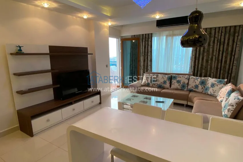 Kupuj  Umeblowane trzypokojowe mieszkanie w kompleksie premium — dzielnica Mahmutlar, Alanya 2 