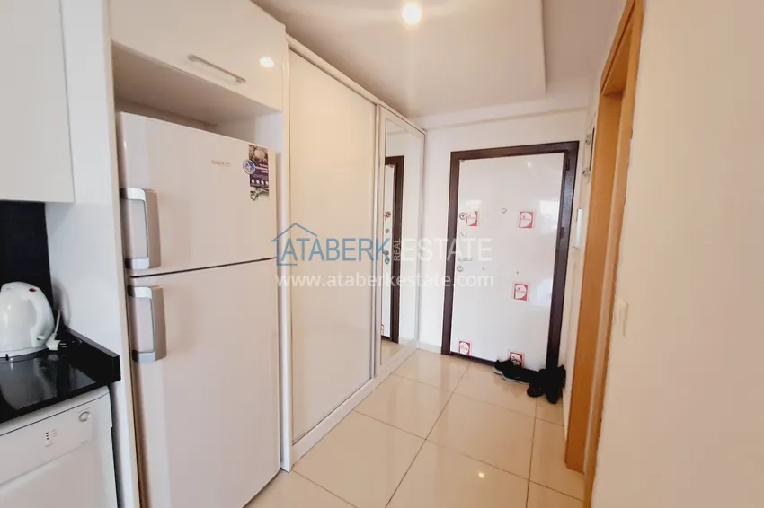 Kupuj  Umeblowany apartament typu studio w prestiżowym kompleksie mieszkalnym - dzielnica Cikcilli, Alanya 2 