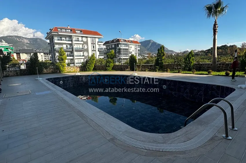 Nowoczesny apartament pod klucz z jedną sypialnią w nowym kompleksie — Alanya, dzielnica Oba  4 