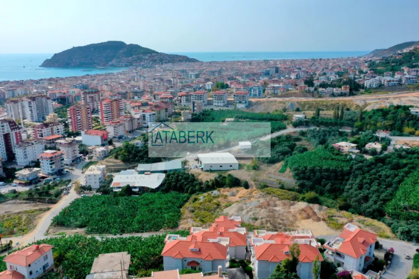 Nieruchomość na zezwolenie na pobyt. Umeblowany dwupoziomowy penthouse w Alanya, dzielnica Cikcilli 3 