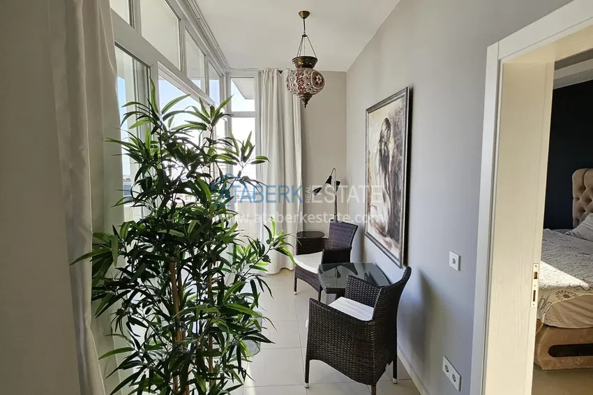 Kupuj  Dwupoziomowy penthouse z oryginalnym wystrojem wnętrz i widokiem na morze — dzielnica Mahmutlar, Alanya 34 