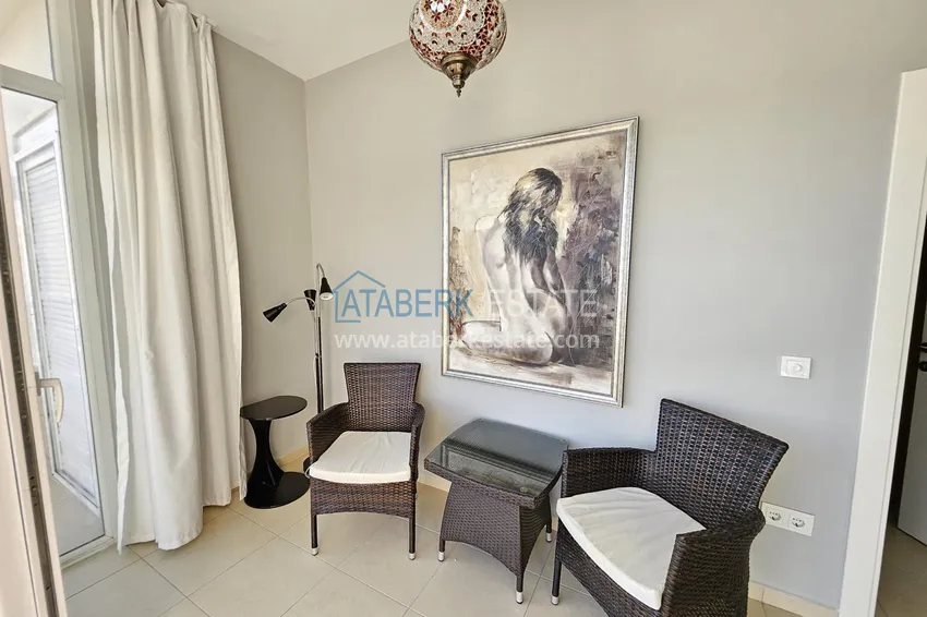 Kupuj  Dwupoziomowy penthouse z oryginalnym wystrojem wnętrz i widokiem na morze — dzielnica Mahmutlar, Alanya 35 